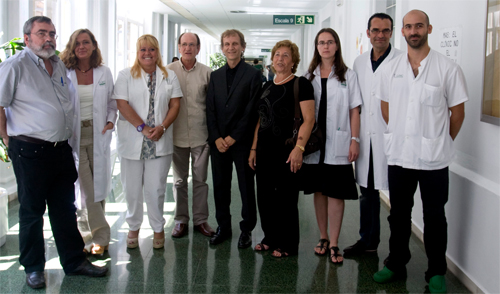 El Dr. Alcaraz y su equipo